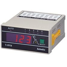 Indicador de Temperatura / até 5 x sensores - Autonics - T4WM